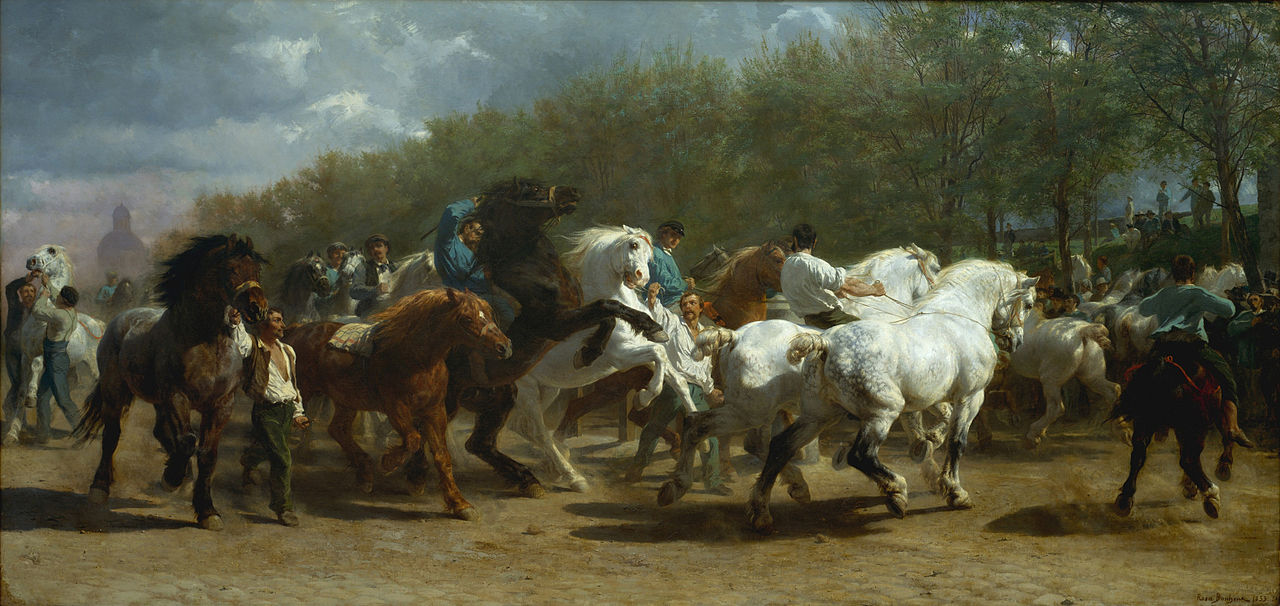 Rosa Bonheur, Le Marché aux chevaux, Metropolitan Museum of Art