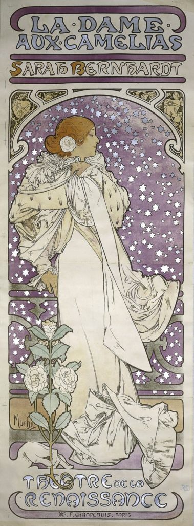 Alphonse Mucha, Sarah Bernhardt