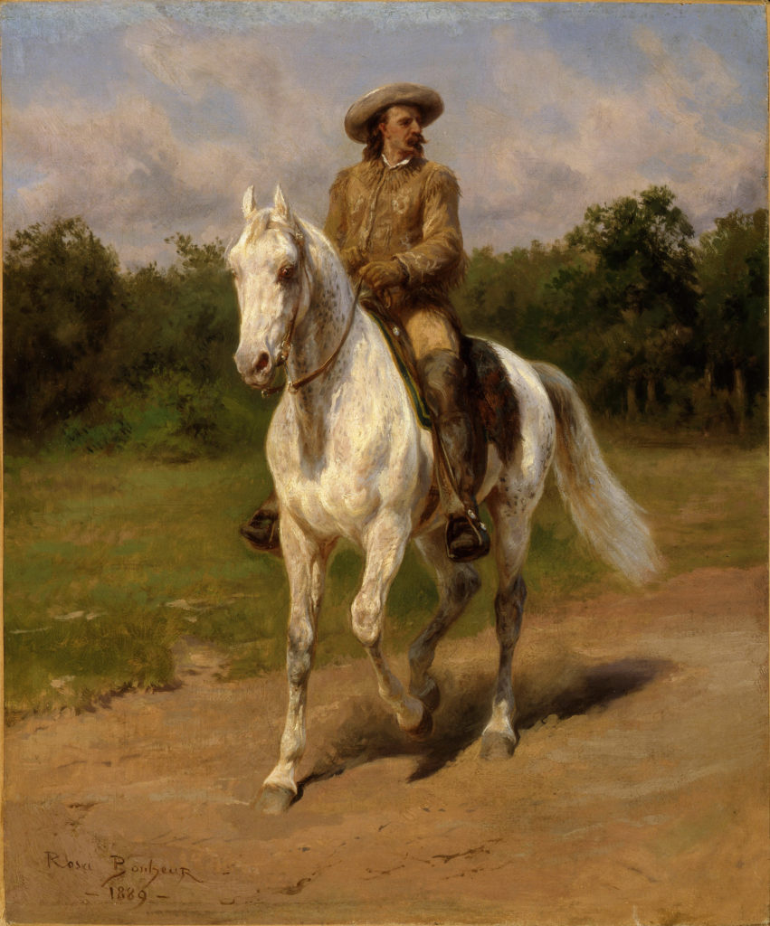 Rosa Bonheur portrait of Buffalo Bill
