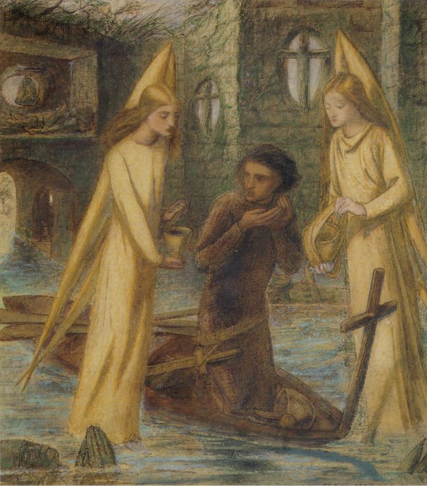 Elizabeth Siddal, The Holy Grail, 1855